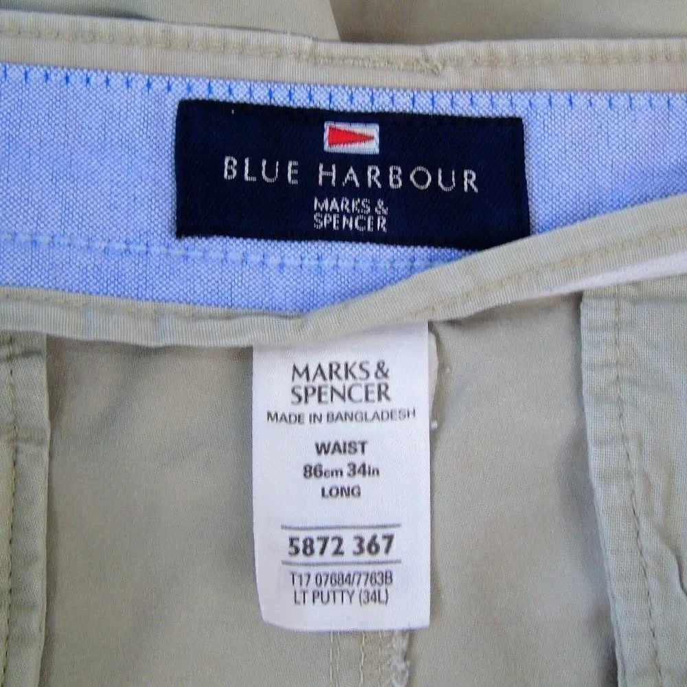 Blue Harbour Marks And Spencer Chino Shorts